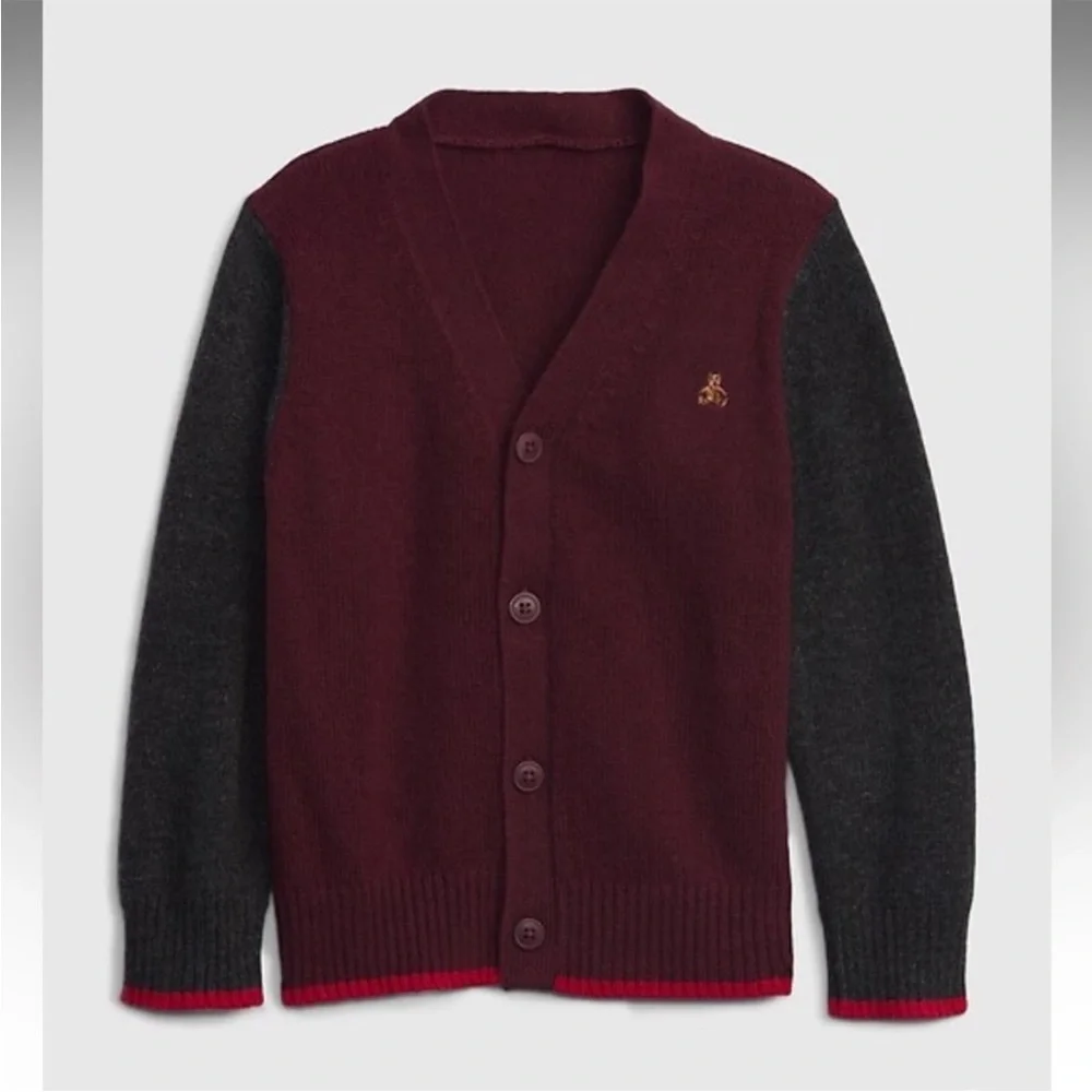 GAP, sweater cardigan , Color plum pudding purple, 2 years
